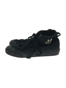 adidas◆NIZZA HI_ニッツァ ハイ/24.5cm/BLK