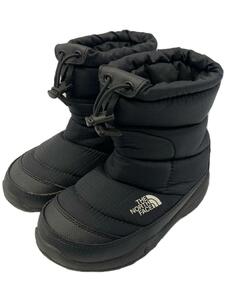 THE NORTH FACE◆キッズ靴/18cm/ブーツ/BLK/NFJ1582Z