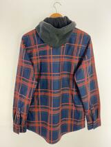 VOLCOM◆CHAINSAW FLANNEL JACKET/M/レッド/G2851300_画像2