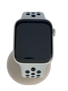 Apple◆Apple Watch SE GPSモデル 44mm MYYH2J/A [ピュアプラチナム/ブラック]/デシ