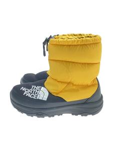 THE NORTH FACE◆NUPTSE DOWN BOOTIE/ブーツ/26cm/イエロ-/NF51877