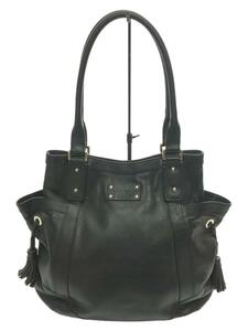 kate spade new york◆ハンドバッグ/レザー/BLK/無地/PXRU1359