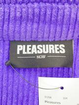Pleasures◆テーラードジャケット/S/コーデュロイ/PUP/パープル/紫/無地_画像3