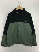 THE NORTH FACE◆HYDRENA WIND JACKET_ハイドレナウィンドジャケット/L/ナイロン/GRN/無地_画像1