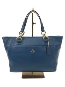 COACH◆COACH コーチ/バッグ/レザー/BLU/無地/35030LIDEN