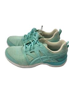 ASICS◆ローカットスニーカー/24.5cm/BLU/ポリエステル/TDW758