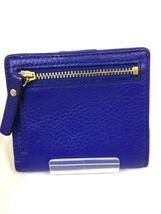 kate spade new york◆カードケース/レザー/BLU/レディース/PWRU3310/ケイトスペードニューヨーク_画像2