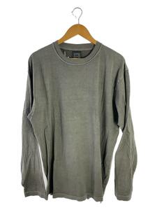 hobo◆L/S CREW NECK TEE COTTON JERSEY BENGALA MUD DYED/XL/HB-C3801