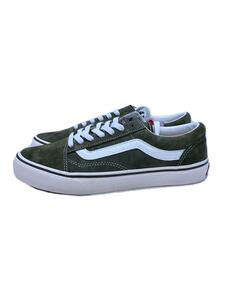 VANS◆ローカットスニーカー/24.5cm/GRN/スウェード/596210-0003