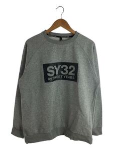 SY32 by SWEET YEARS◆SY32 by SWEET YEARS/スウェット/XXL/コットン/GRY