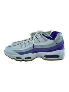 NIKE◆NIKE AIR MAX 95 WHITE/SPACE PURPLE/27cm/PUP/DM0011-101