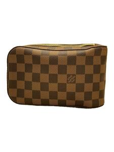 LOUIS VUITTON* Geronimo s_ Damier *eben_BRW/PVC/BRW