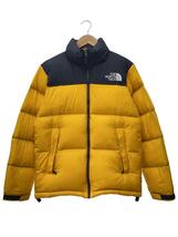 THE NORTH FACE◆NUPTSE JACKET_ヌプシジャケット/M/ナイロン/イエロー_画像1