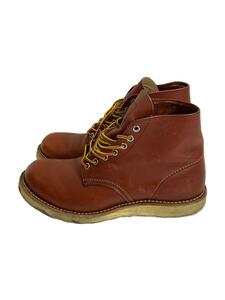 RED WING◆レースアップブーツ/26cm/BRW/レザー/9105