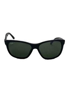 Ray-Ban◆サングラス/ウェリントン/プラスチック/BLK/GRY/メンズ/RB4181F