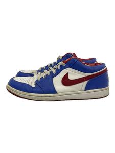 NIKE◆AIR JORDAN 1 RETRO LOW/エアジョーダンレトロロー/ブルー/309192-161/26cm/B