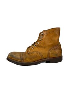 RED WING◆レースアップブーツ・アイアンレンジ/US8.5/CML/レザー