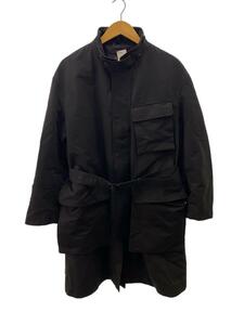 THE RERACS◆19AW/TOURING COAT/ポケット着脱コート/48/ブラック/黒/19FW-RECT-221-J