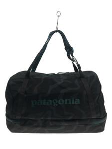 patagonia◆ボストンバッグ/ポリエステル/BLK/カモフラ/STY48465SP19