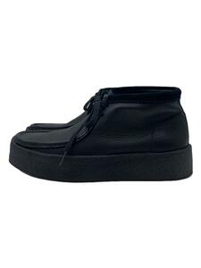 Clarks◆Wallabee Cup Bt ワラビー ブーツ/UK8.5/BLK/レザー