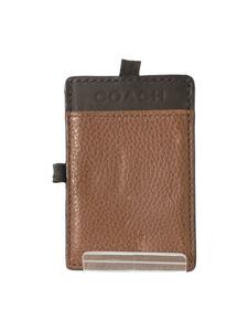 COACH◆カードケース/-/BRW/メンズ