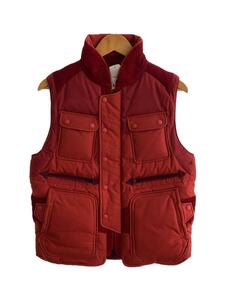 WHITE MOUNTAINEERING◆ダウンベスト/1/コットン/RED/wm1273226