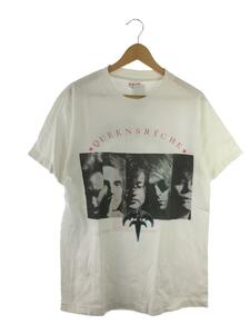 SOF Tee/Tシャツ/L/コットン/WHT/90s/QUEENSRYCHE/WORLD TOUR 1990-91