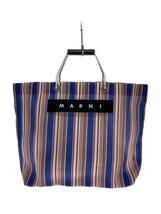 MARNI◆MARKET STRIPE /トートバッグ//マルチカラー/ストライプ_画像1