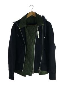 sacai* double rider's jacket /1/ cotton /NVY/19-04634
