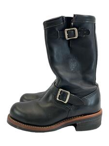 CHIPPEWA◆エンジニアブーツ/US7/BLK/27889/※ソール減り有