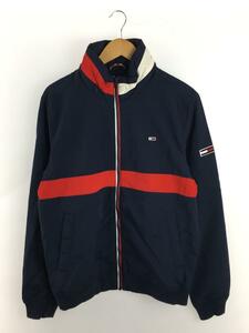 TOMMY HILFIGER◆ナイロンジャケット/L/ナイロン/NVY/6800394405