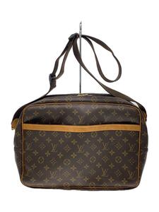 LOUIS VUITTON◆リポーターGM_モノグラム・キャンバス_BRW/PVC/BRW