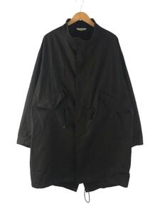 VICTIM◆M-65 BIG COAT/モッズコート/M/コットン/BLK/無地/VTM-22-C134/ライナー欠品