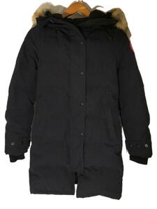 CANADA GOOSE◆MACKENZIE PARKA/ロングダウンジャケット/S/ポリエステル/BLK/2302JL