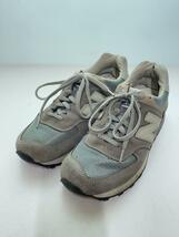 NEW BALANCE◆ローカットスニーカー/UK8.5/GRY/スウェード/M576SGA ENGLAND製/576_画像2