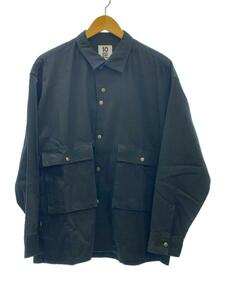 TENBOX◆DRUG DEALER SHIRT/長袖シャツ/M/コットン/BLK