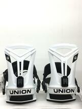 UNION◆スノーボードバインディング/M/WHT/FLITE PRO 22-23_画像6