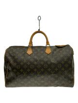 LOUIS VUITTON◆キーポル55_モノグラム・キャンバス_BRW/PVC/BRW_画像1