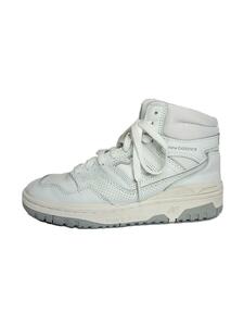 NEW BALANCE◆ハイカットスニーカー/23cm/WHT