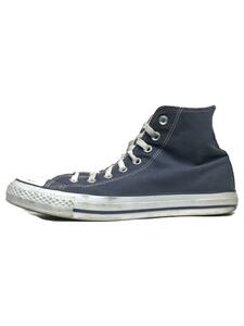 CONVERSE◆32060185/ハイカットスニーカー/27.5cm/BLU/キャンバス