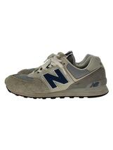 NEW BALANCE◆ローカットスニーカー/28.5cm/GRY/スウェード/U574GN2_画像1