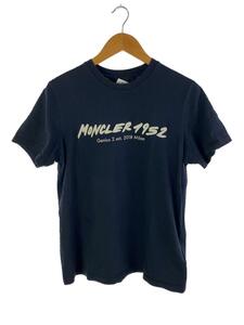 MONCLER◆Tシャツ/M/コットン/NVY/H10928C00007 8390T/使用感 多少褪せ有