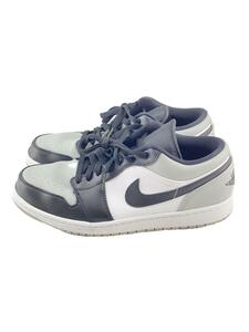 NIKE◆AIR JORDAN 1 LOW SHADOW TOE_エアジョーダン 1 ロー シャドウ トゥ/30cm/GRY