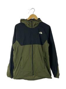 THE NORTH FACE◆ナイロンジャケット/L/ナイロン/KHK/np72285/Anytime Wind Hoodie/内側汚れ有