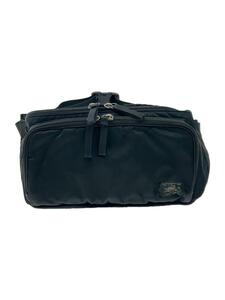 PORTER* waist bag / nylon / black / plain 