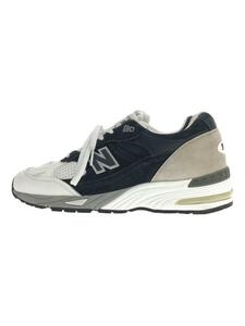 NEW BALANCE◆×Sneakersnstuff/ローカットスニーカー/UK10/ホワイト/M991PJ