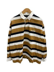 X-LARGE◆22AW/ポロシャツ/M/コットン/マルチカラー/ボーダー/101223013001//STRIPED RUGBY