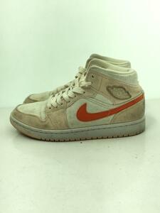 NIKE◆AIR JORDAN 1 MID SE_エアジョーダン 1 ミッド SE/25cm/PNK