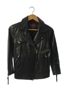  double rider's jacket /M/ leather /BLK