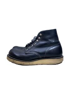RED WING◆レースアップブーツ/US5/BLK/レザー